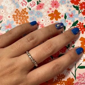 Pandora Silver Heart Band